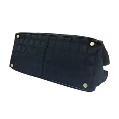 Pre-owned Chanel Black New Travel Line Tote Bag ()