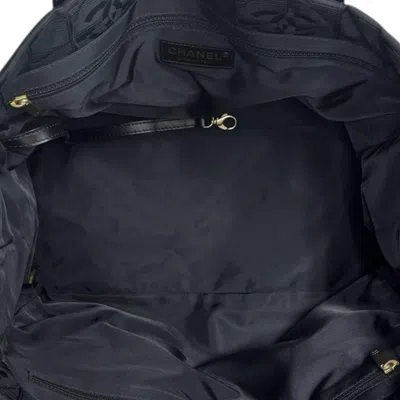 Pre-owned Chanel Black New Travel Line Tote Bag ()