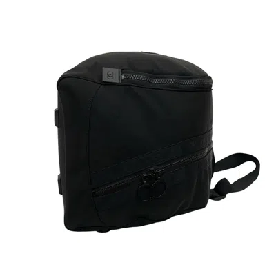 Pre-owned Chanel Black Nylon Boston Bag Handbag Shoulder Bag ()