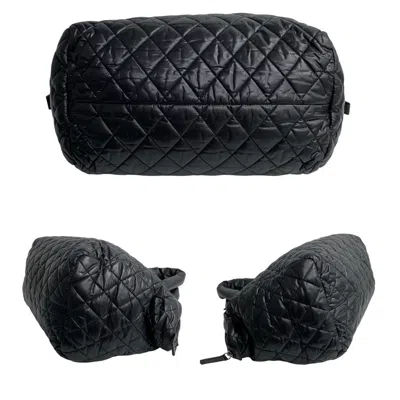 Pre-owned Chanel Black Nylon Handbag Tote Bag ()