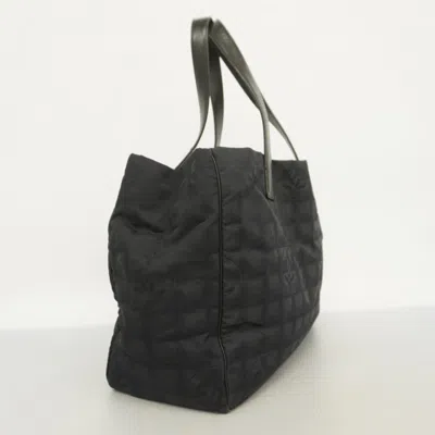 Pre-owned Chanel Black Nylon Tote Bag ()
