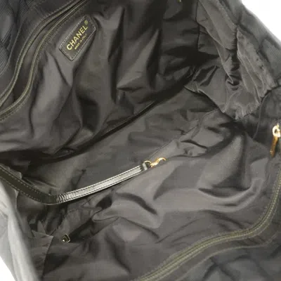 Pre-owned Chanel Black Nylon Tote Bag ()