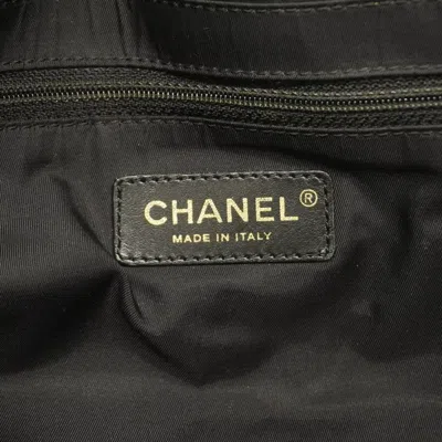 Pre-owned Chanel Black Nylon Tote Bag ()