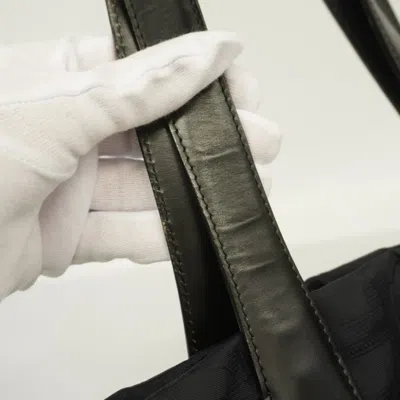 Pre-owned Chanel Black Nylon Tote Bag ()