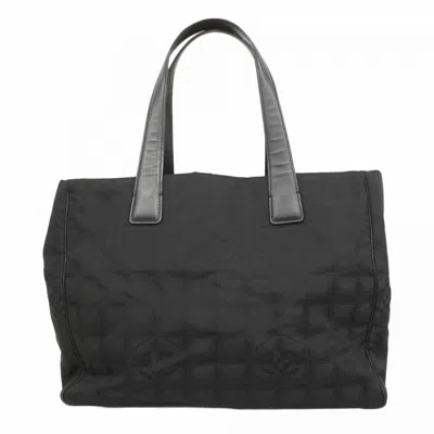 Pre-owned Chanel Black Nylon Tote Bag ()