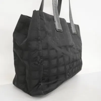 Pre-owned Chanel Black Nylon Tote Bag ()