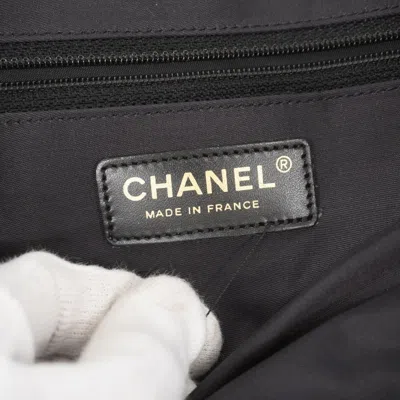Pre-owned Chanel Black Nylon Tote Bag ()