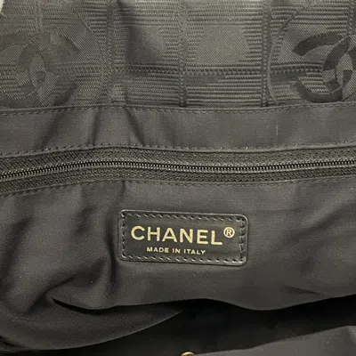 Pre-owned Chanel Black Nylon Tote Bag ()