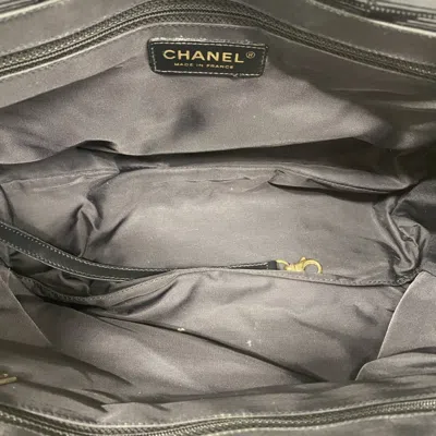 Pre-owned Chanel Black Nylon Tote Bag ()