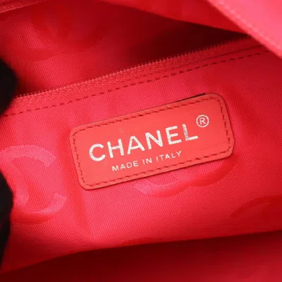 Pre-owned Chanel Black White Cambon Ligne Tote Bag () In Multi