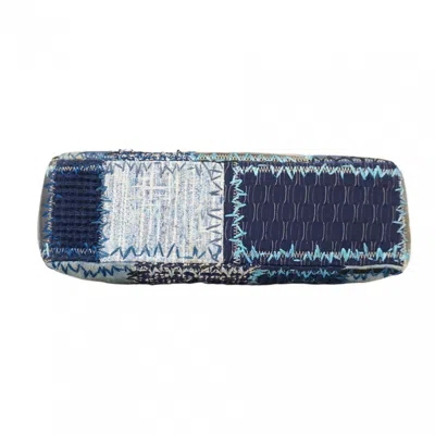 Pre-owned Chanel Blue Denim Shoulder Bag ()