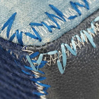 Pre-owned Chanel Blue Denim Shoulder Bag ()