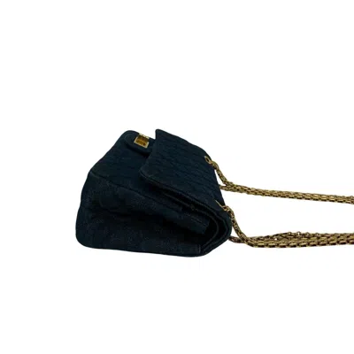 Pre-owned Chanel Blue Denim Shoulder Bag ()