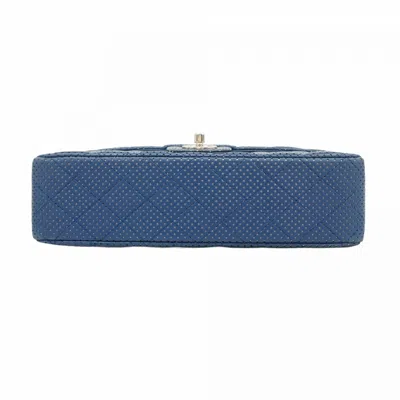 Pre-owned Chanel Blue Leather Shoulder Bag ()
