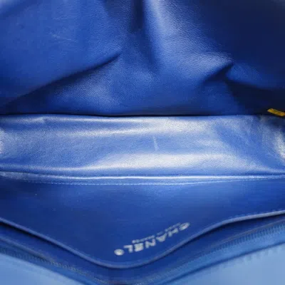 Pre-owned Chanel Blue Leather Shoulder Bag ()