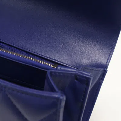 Pre-owned Chanel Blue Leather Shoulder Bag ()