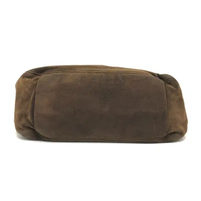 Pre-owned Chanel Brown Suede Tote Bag ()