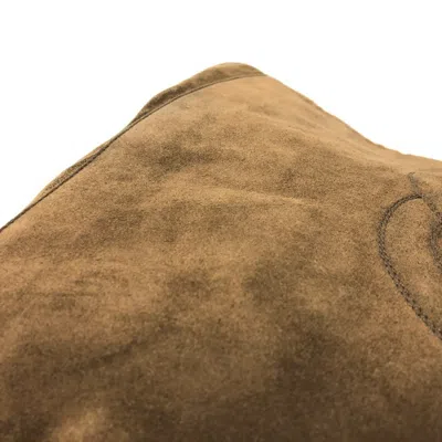 Pre-owned Chanel Brown Suede Tote Bag ()