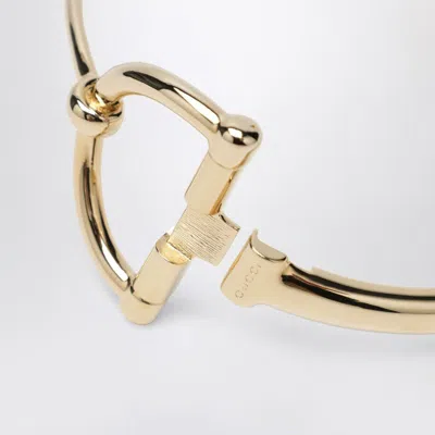 Gucci Necklace With Half Horsebit In Neutral