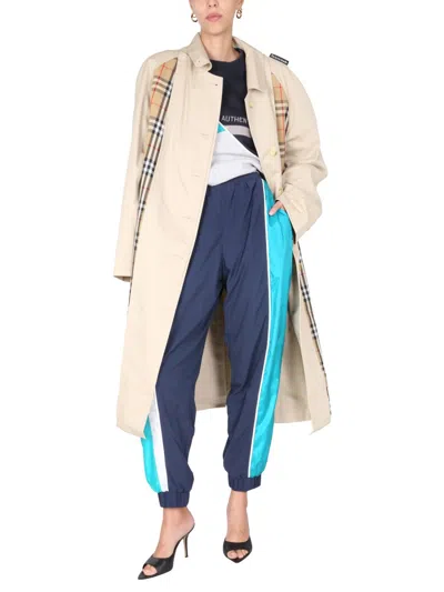 1/off Crew Neck Sweatshirt Unisex In Blue