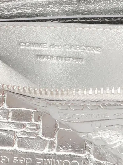 Comme Des Garçons Wallet In Metallic