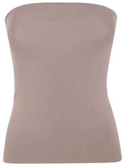 Entire Studios "bandeau" Top In Brown