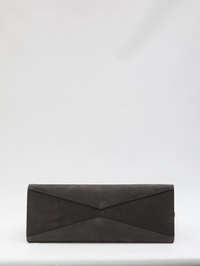 Alaïa Alaia Tote Bag Le Teckel In Nabuck In Gray