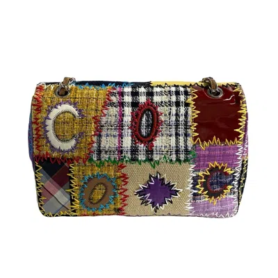 Pre-owned Chanel Multi-color Leather Denim Canvas Shoulder Bag ()