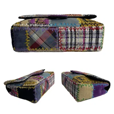 Pre-owned Chanel Multi-color Leather Denim Canvas Shoulder Bag ()