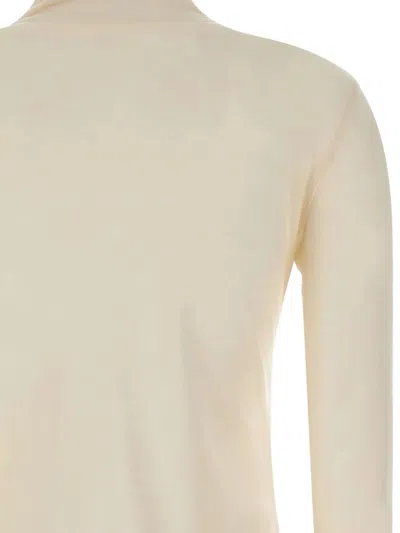 Hugo Boss Boss High-neck Sweater With Long Sleeves In Neutral