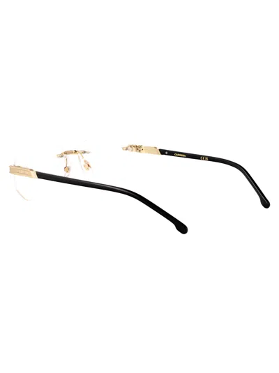 Carrera Gold Black_ Metal Glasses In Blue