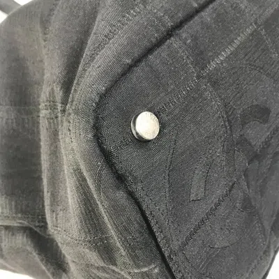 Pre-owned Chanel New Travel Line Black Nylon Leather Handbag Shoulder Bag Tote Bag ()