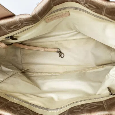 Pre-owned Chanel New Travel Line Pink Nylon Handbag Tote Bag ()