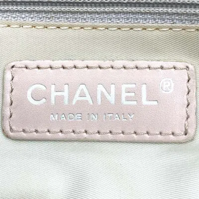 Pre-owned Chanel New Travel Line Pink Nylon Handbag Tote Bag ()