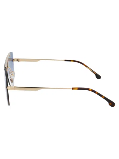 Carrera Yellow Gold Metal Sunglasses In Brown