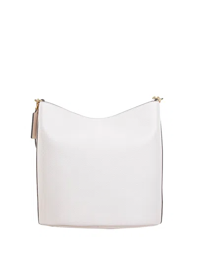 Coach Willow Soft Bucket Bag In White