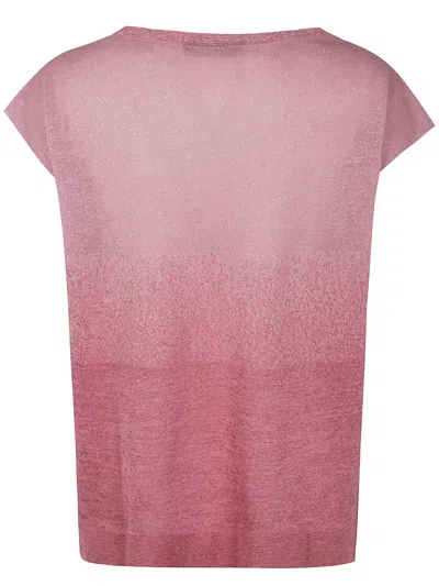 D Exterior D.exterior Funded Lux Squared T-shirt In Pink