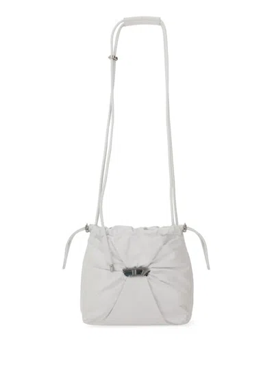Diesel Scrunch D Bucket Bag In Black