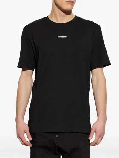 Dsquared2 Black Cotton T-shirt In Black