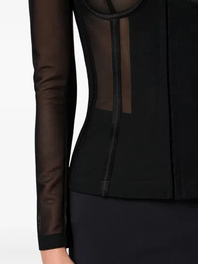 Elisabetta Franchi Classic Blazer Jacket In Black