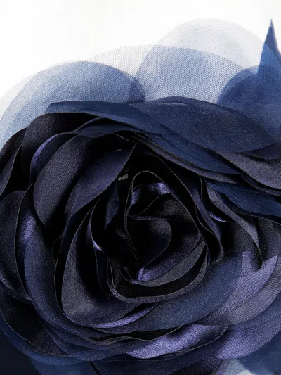 Elisabetta Franchi Mini Dress In Blue