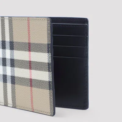 Burberry Hipfold Wallet In Brown
