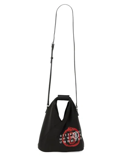 Mm6 Maison Margiela Stylish And Durable Versatile Bag In Black