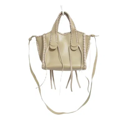 Pre-owned Chloé Beige Shoulder Bag Tote Bag () In Sand