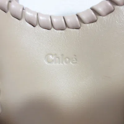 Pre-owned Chloé Beige Shoulder Bag Tote Bag () In Sand