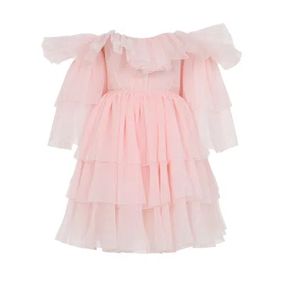 Giambattista Valli Mini Dress In Pink