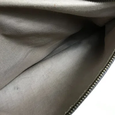 Pre-owned Dior Christian  Beige Brown Leather Canvas Shoulder Bag () In Multi