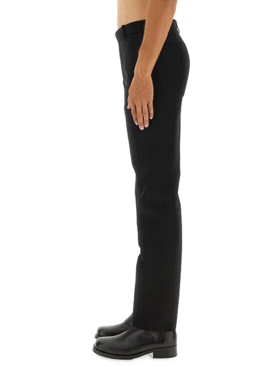 Alexander Mcqueen Wool Pants In Black