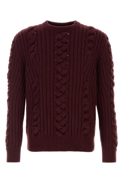Alexander Mcqueen Alexander Mc Queen Wool Sweater In Brown