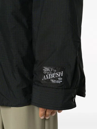 Ambush Black Cotton Padded Jacket In Black